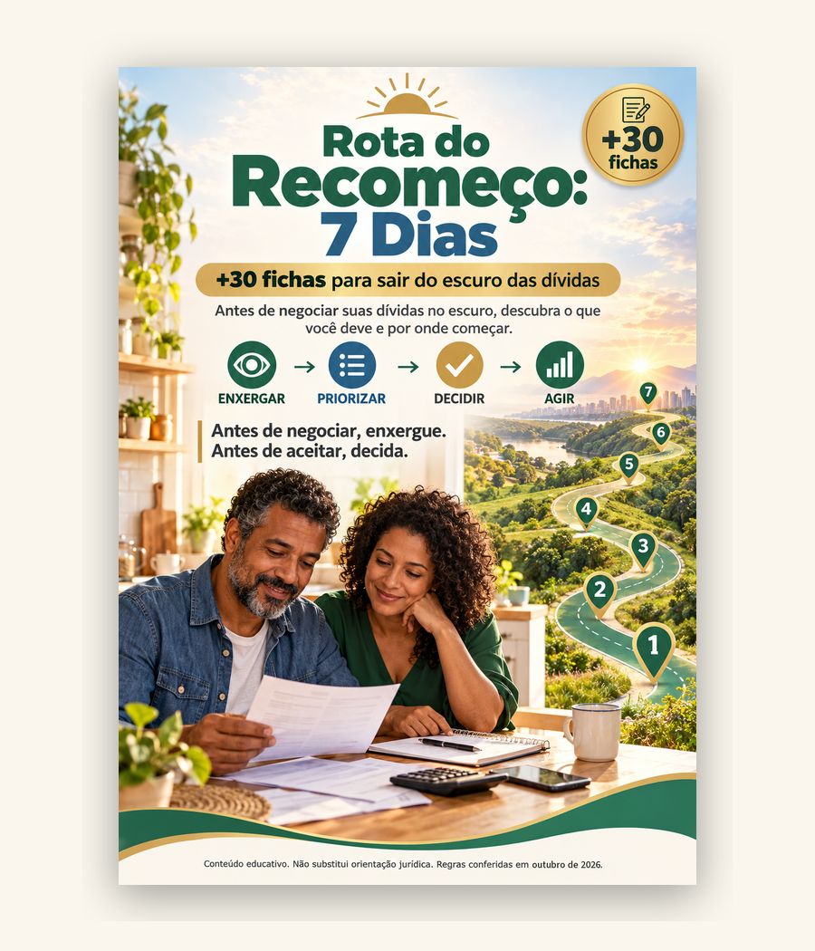 Capa da Rota do Recomeço: 7 Dias